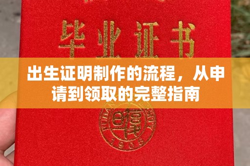 阿克塞出生证明制作的流程，从申请到领取的完整指南